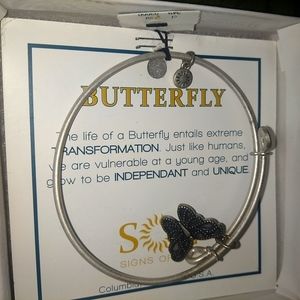 NIB Butterfly bracelet by SOL